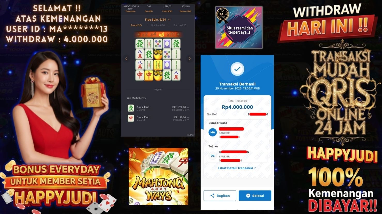 HAPPYJUDI JACKPOT SLOT MAHJONG WAYS